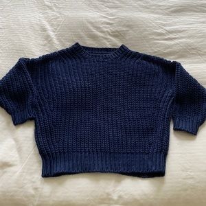 Babaa jumper # 18 in navy.